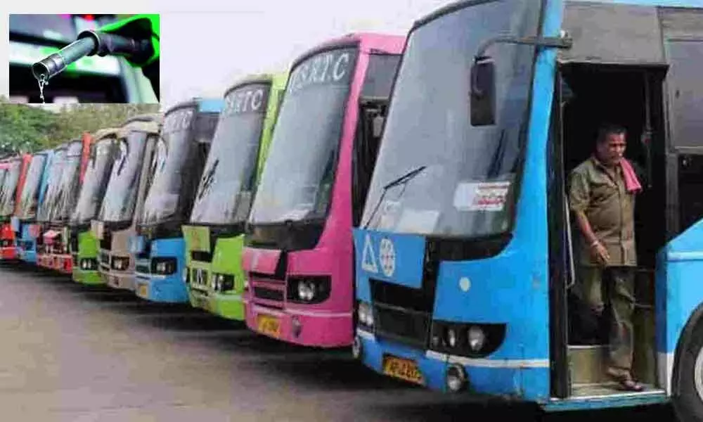 TSRTC cancels services to AP till May 18