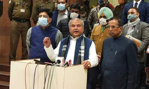 Union Agriculture Minister Narendra Singh Tomar