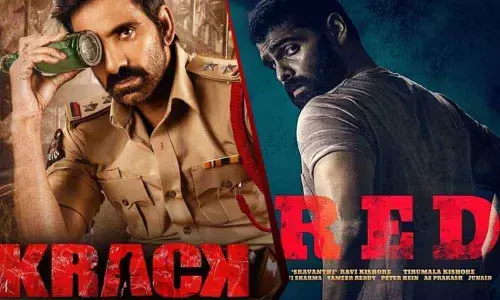 Krack and Red Movie Posters