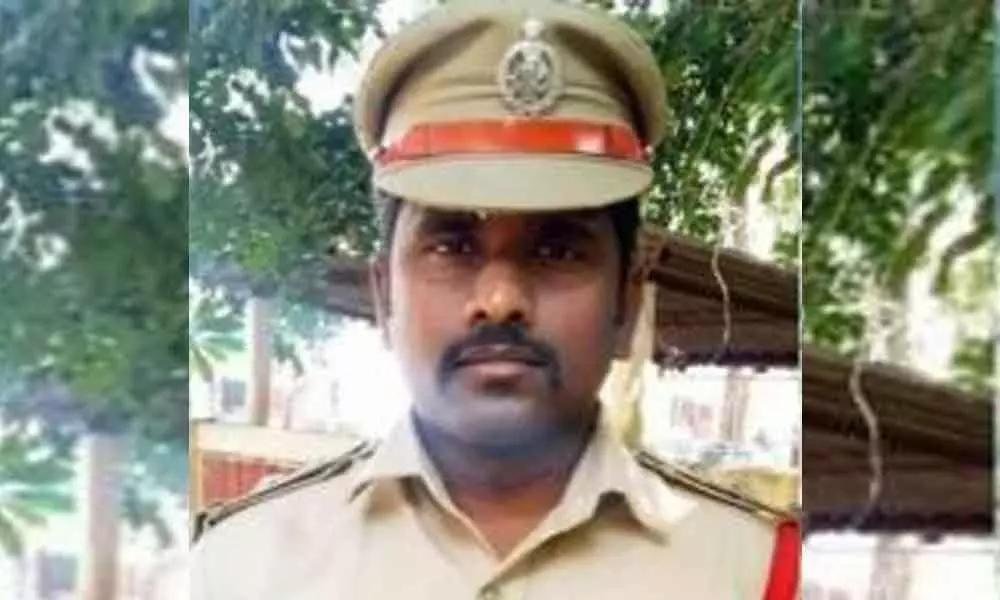 Gudivada Two Town Sub Inspector Vijaya kumar