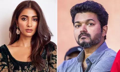 Pooja Hegde and Dalapathi Vijay