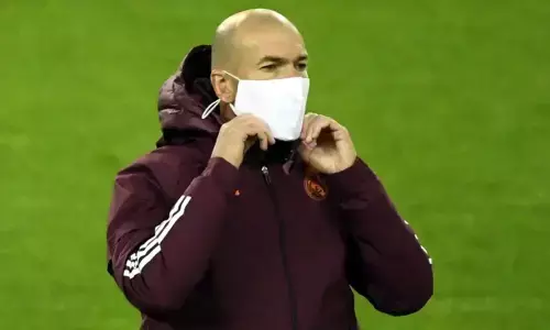 Real Madrid boss Zinedine Zidane tests positive for COVID-19