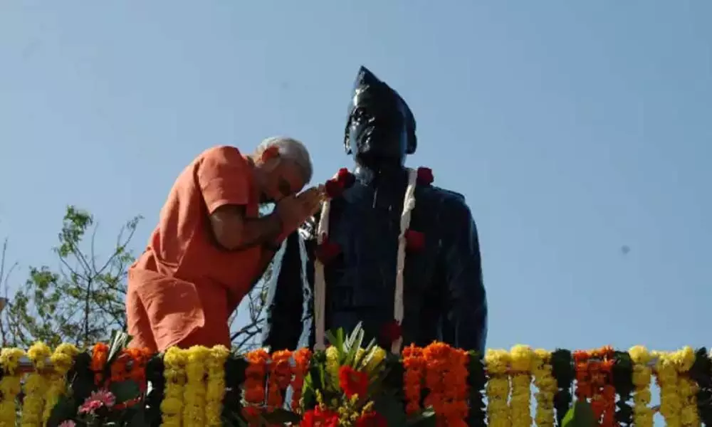 PM pays tributes to Subhas Chandra Bose on his birth anniversary