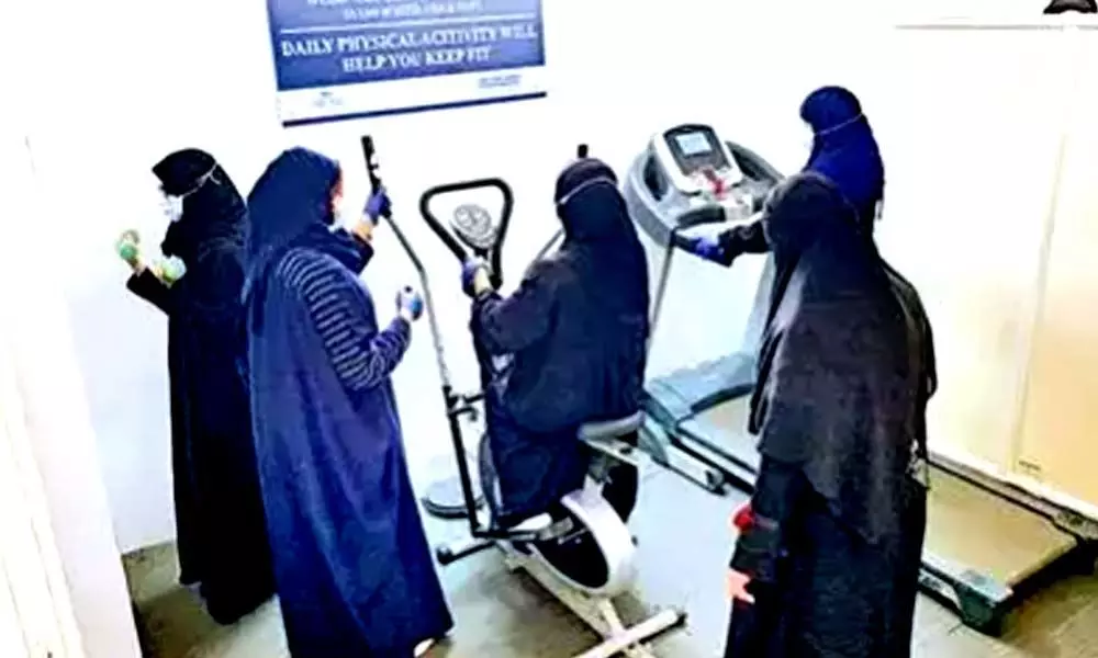 First-ever gym opened for women by mosque in Hyderabad