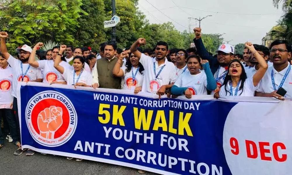 A movement by youth to root out corruption