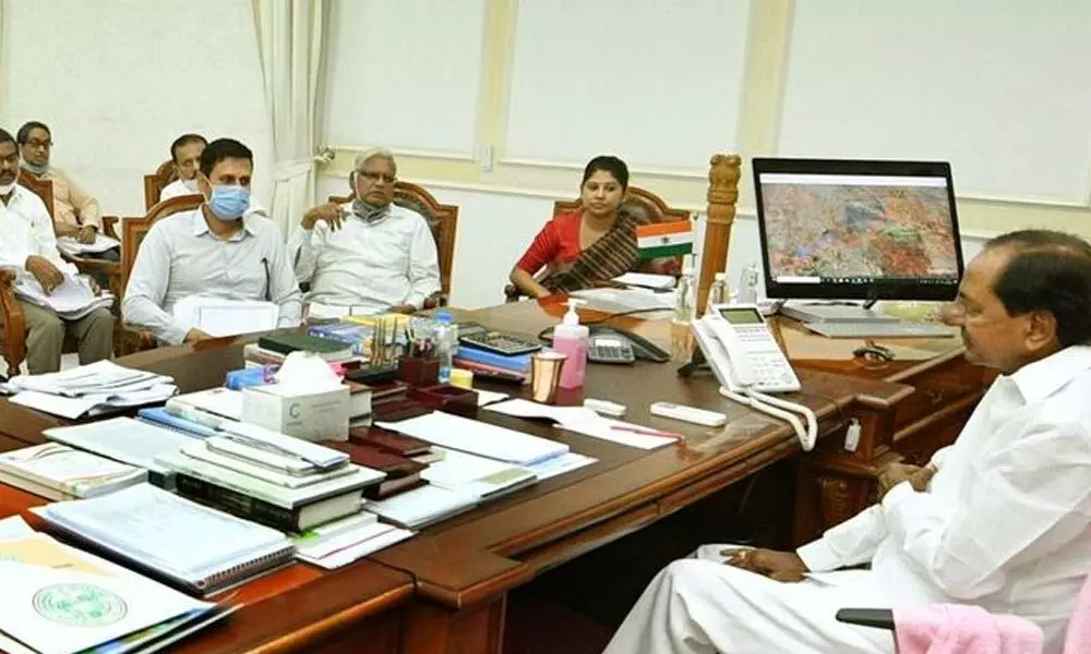 CM KCR sets 2021-end as deadline for completion of prrli project