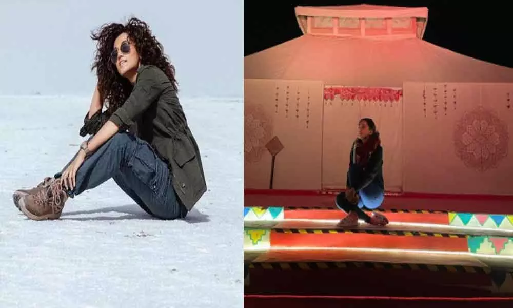 Taapsee Pannu Heads To ‘Rann of Kutch’ For The Next Schedule Of ‘Rashmi Rocket’ Movie