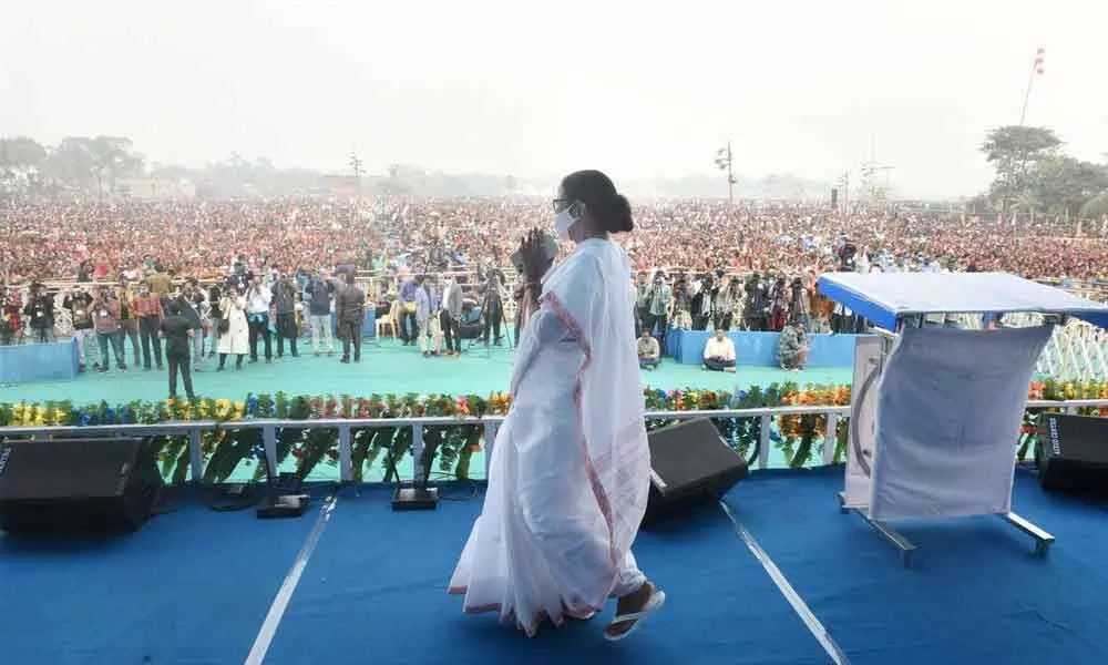 BJP insulted Netaji by raising ‘Jai Shri Ram’ slogans: Mamata