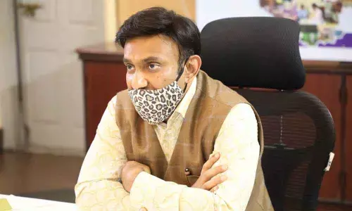 Health and Medical Education Minister Dr K Sudhakar