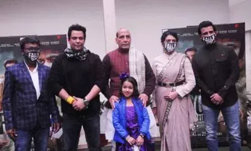 Rajnath Singh launches trailer of Fauji Calling