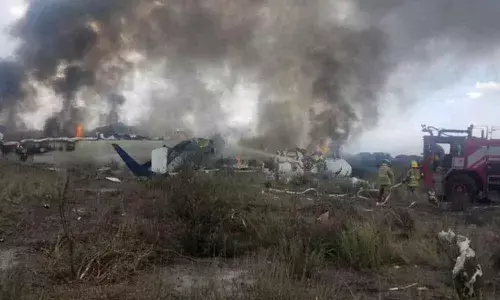 Watch: Shocking Footage of Plane Crash Shortly After London Takeoff