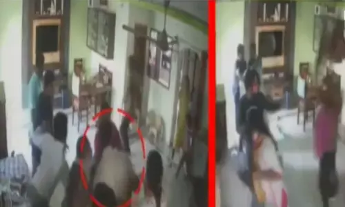 Hyderabad: Wifes family thrashes husbands mom, brother
