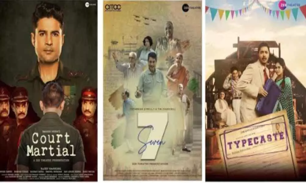 Typecaste, Court Martial and Seven in Zee Theatre on This Republic Day