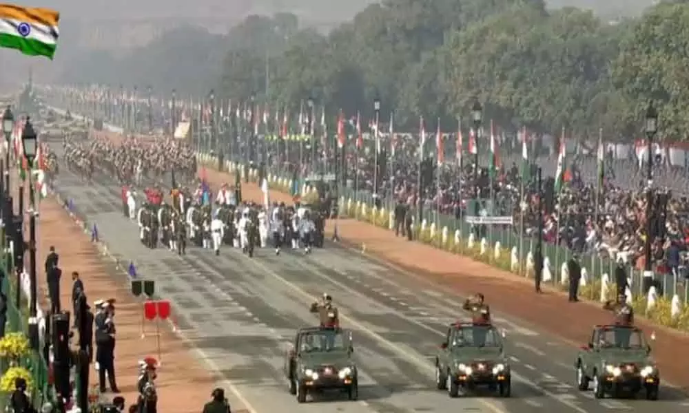 Indias military might, cultural diversity, social and economic progress were displayed during the 72nd Republic Day celebrations at the majestic Rajpath in New Delhi on Tuesday.