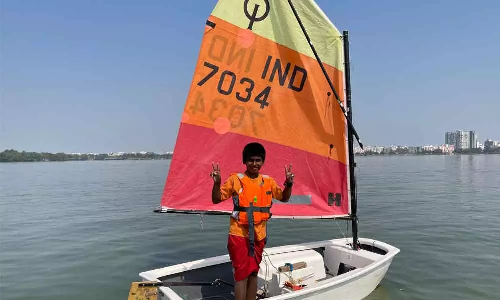 Light winds mar Day 2 of Republic Day Regatta