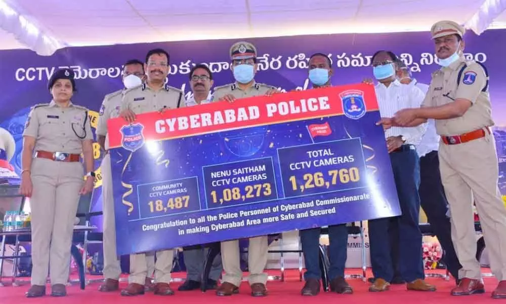 Cyberabad secure under glare of 2,058 CCTVs