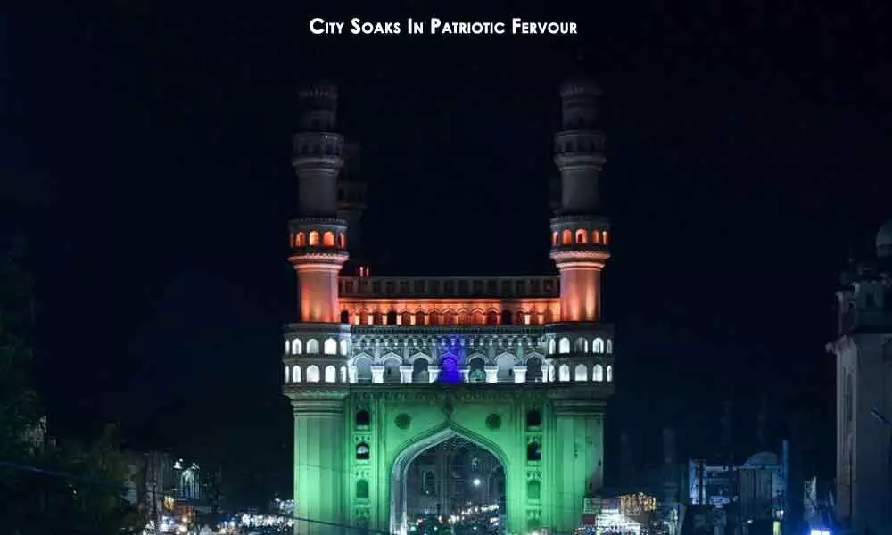 City Soaks In Patriotic Fervour