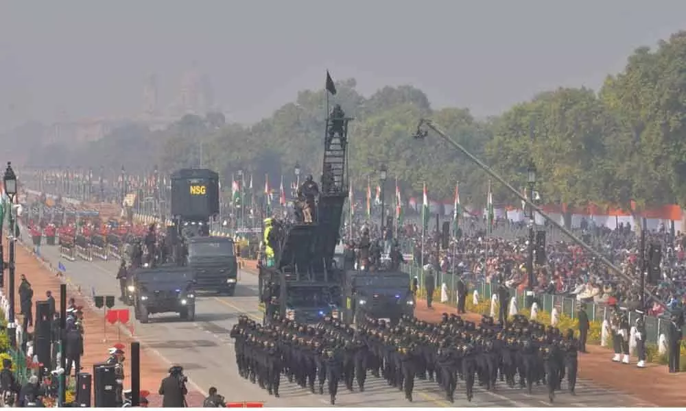 Military might, cultural diversity showcased at Republic Day parade