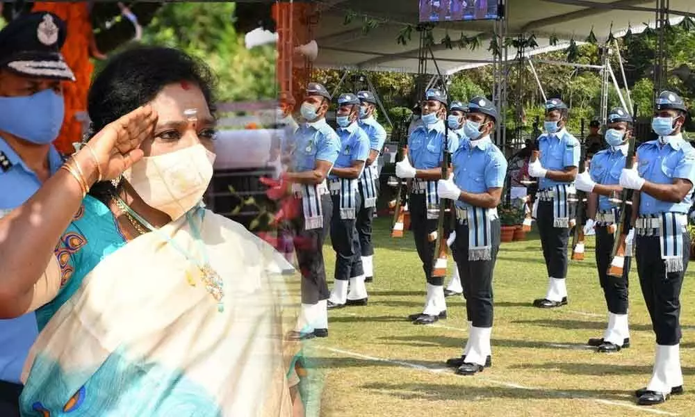 Strong foundation laid for Bangaru Telangana: Governor Tamilisai Soundararajan