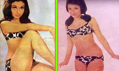 Sharmila Tagore Bikini Photoshoot