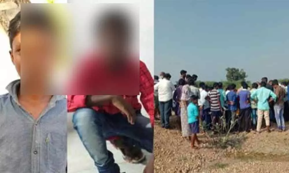 Andhra Pradesh: Two students drowned to death in Paletivagu of Prakasam
