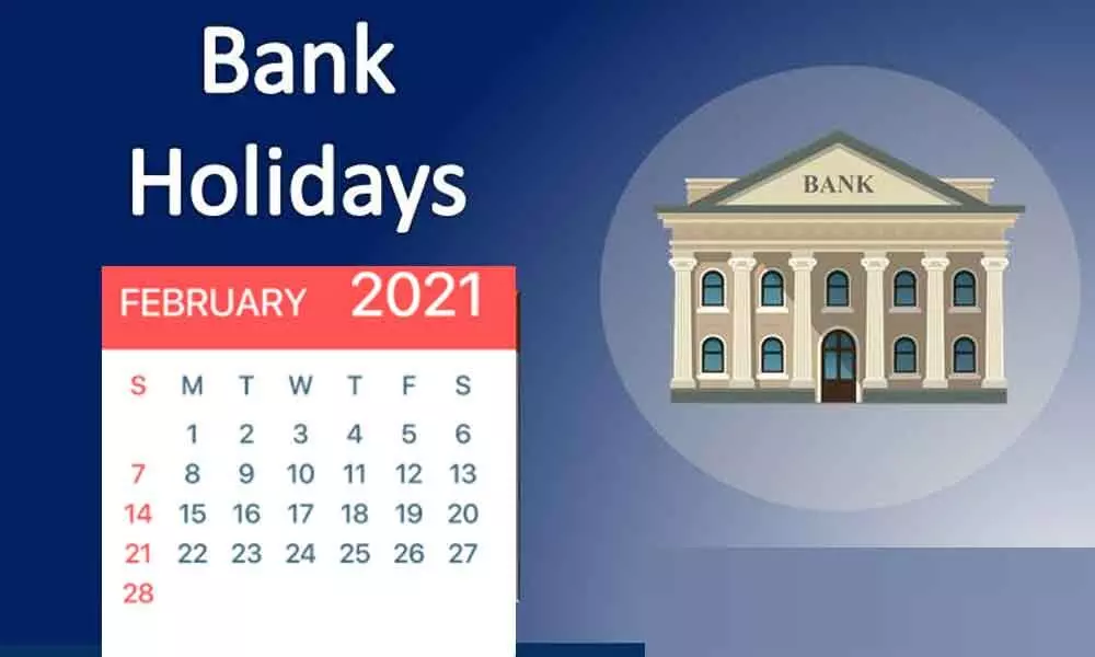 Banks Holidays List of Telangana in February 2021