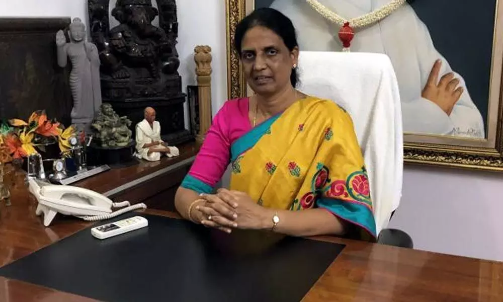 State education minister Sabitha Indra Reddy