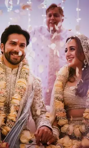 Candid Moments Of Varun Dhawan And Natasha Dalal’s Wedding