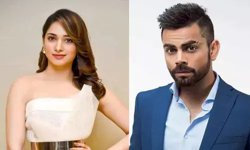 Actress Tamannaah and Virat Kohli