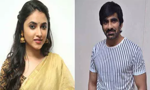 Priyanka Arul Mohan and Ravi Teja