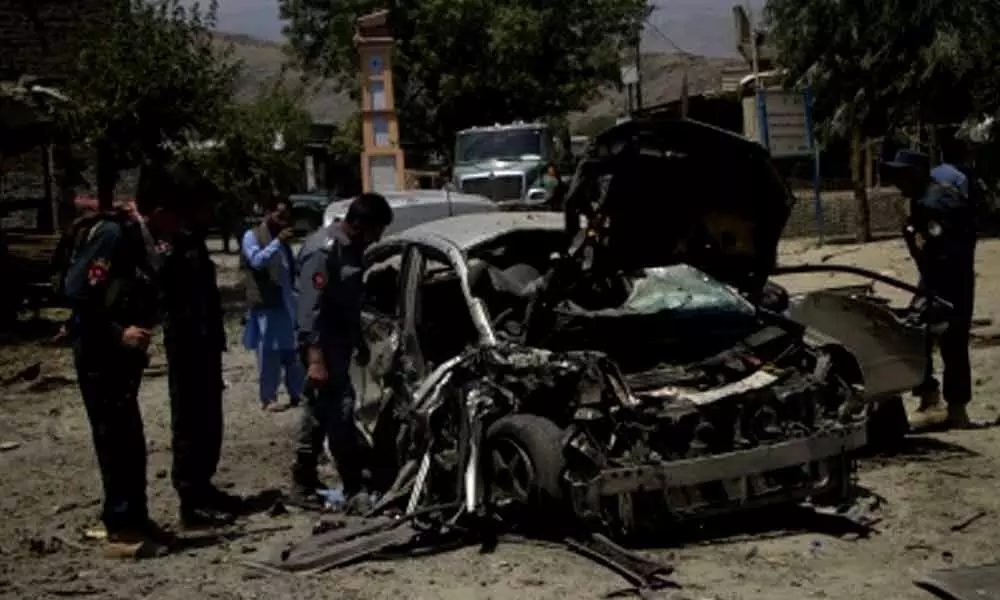 8 Afghan soldiers dead in car bombing