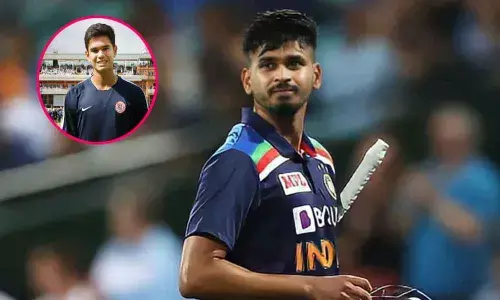 Shreyas Iyer and Arjun Tendulkar