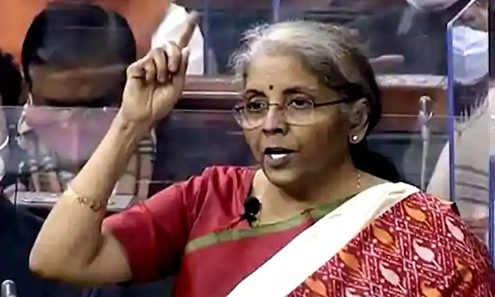 Finance Minister Nirmala Sitharaman