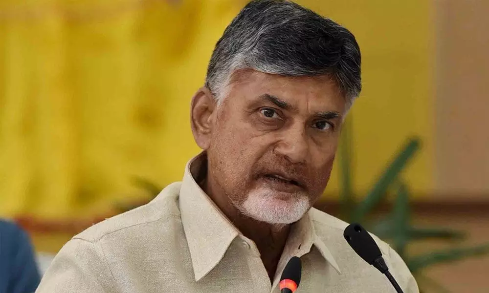 TDP national president N Chandrababu Naidu