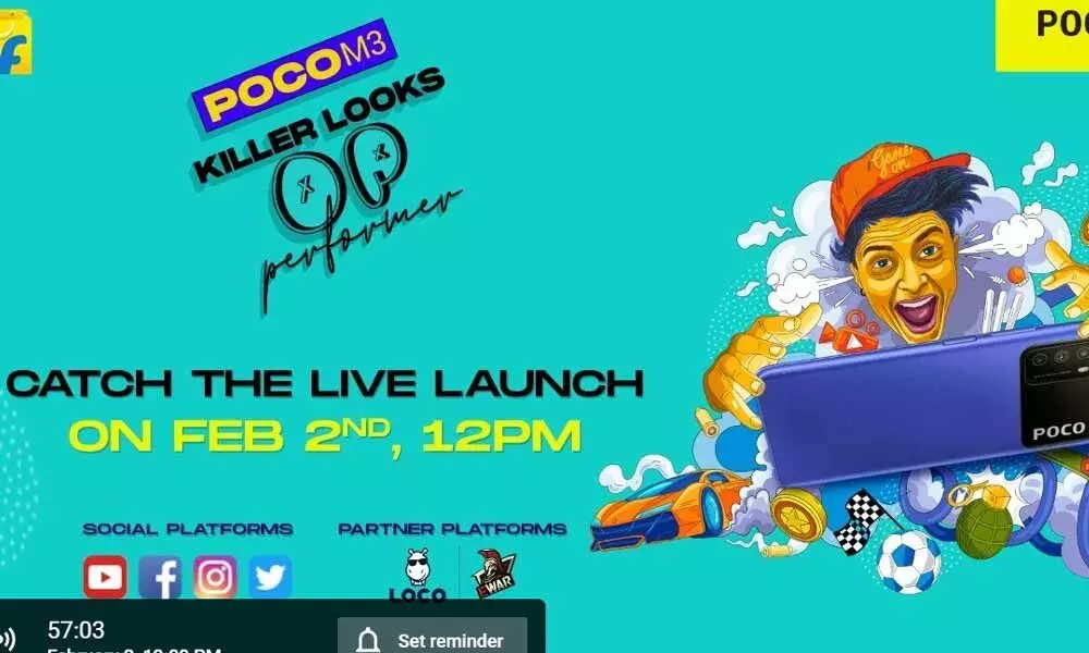 Poco M3 to Launch Today in India: Watch Livestream, Expected Features and More