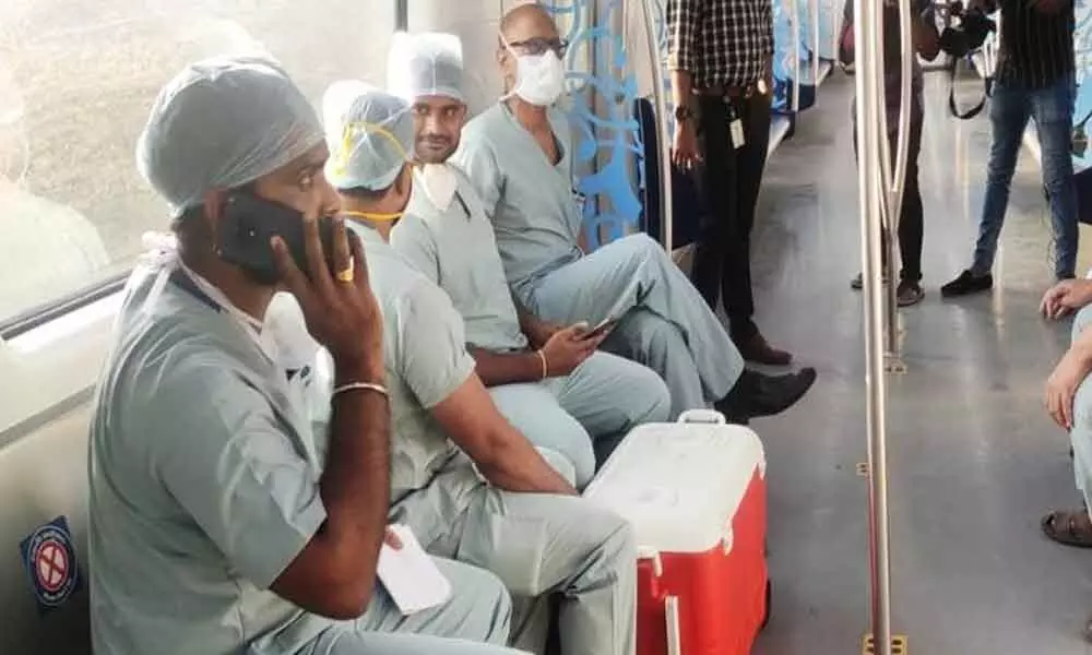 Hyderabad Metro rushes with a ‘heart’ to save a life!