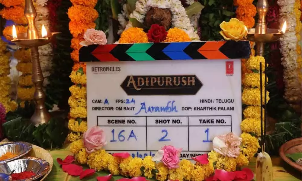 Tollywood ace actor Prabhas’s next movie ‘Adipurush’ shooting has been commenced today