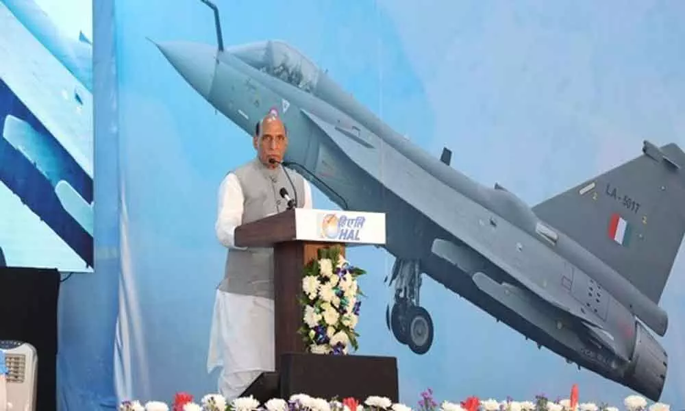 Rajnath Singh calls Light Combat Aircraft pride of India, says nation can make fighters of class in house