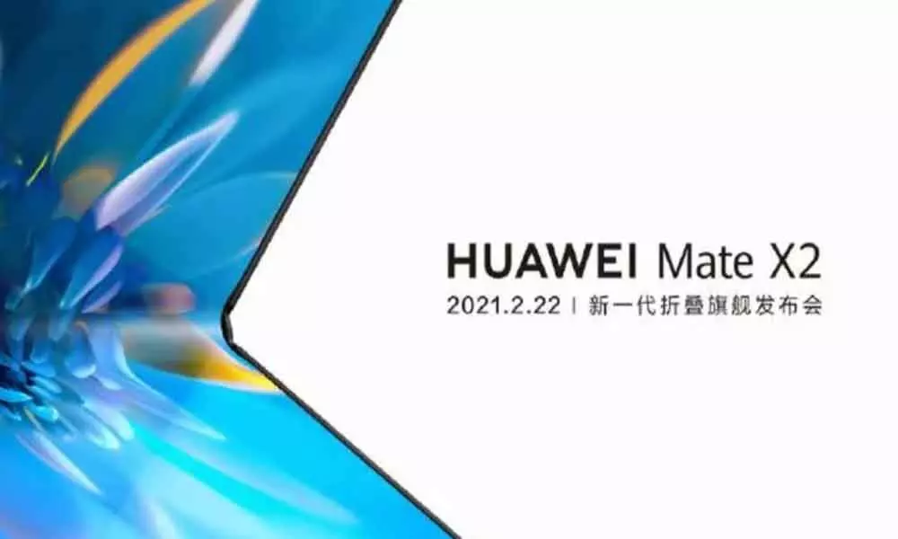 Huaweis next foldable phone Mate X2 to arrive on February 22