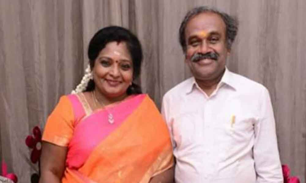 Governor Tamilisai Soundararajan's husband gets Covid shot