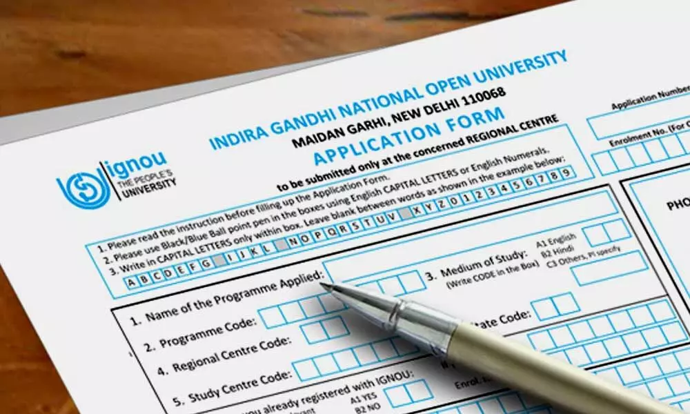 IGNOU starts admissions for January session at ignou.ac.in