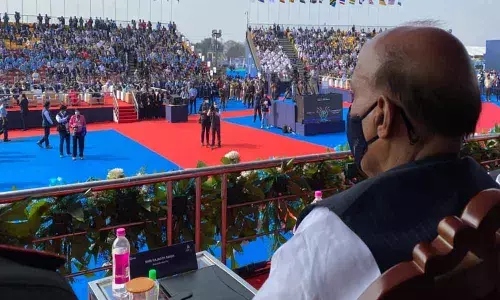 Minister of Defence of India Rajnath Singh