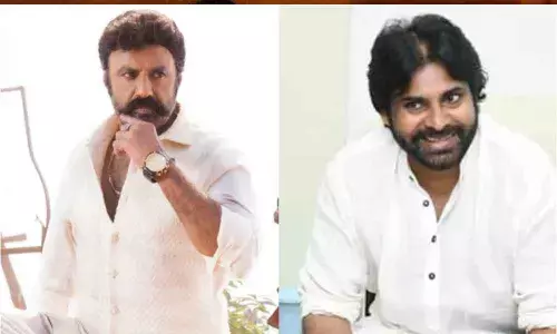 Balakrishna and Pawan Kalyan