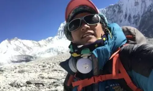The woman with Himalayan ambition