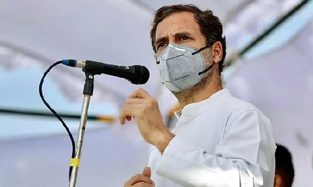 Rahul extends support to farmers chakka jam