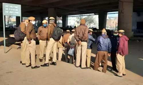 Heavy police deployment at Tikri border ahead of chakka jam