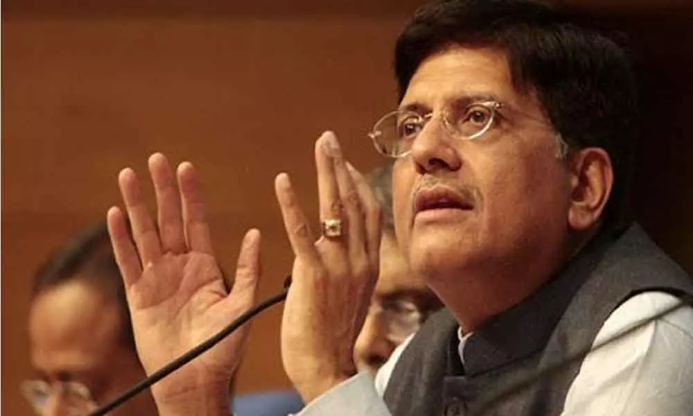 Railway Minister Piyush Goyal