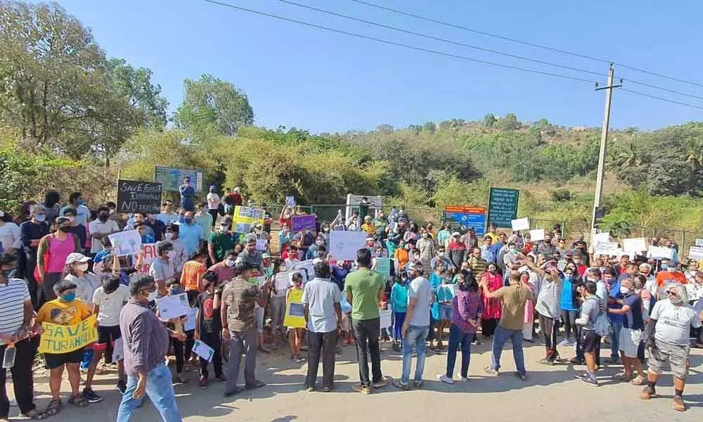 Citizens up in arms against tree park proposal in Turahalli forest