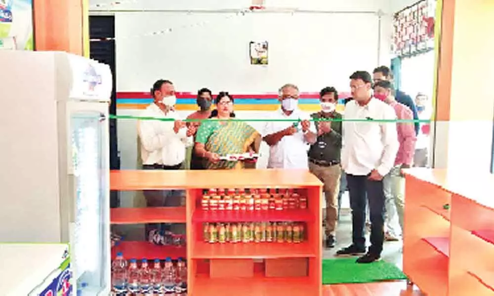 Three Karimnagar Dairy parlours opened to boost sales