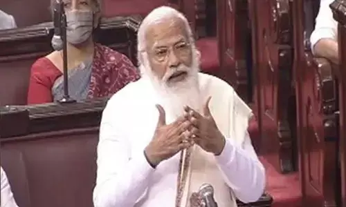 Prime Minister Narendra Modi on Monday cautioned the nation regarding a new form of FDI which he referred to as foreign destructive ideology.